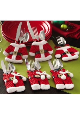 Mini Santa Cutlery Holders